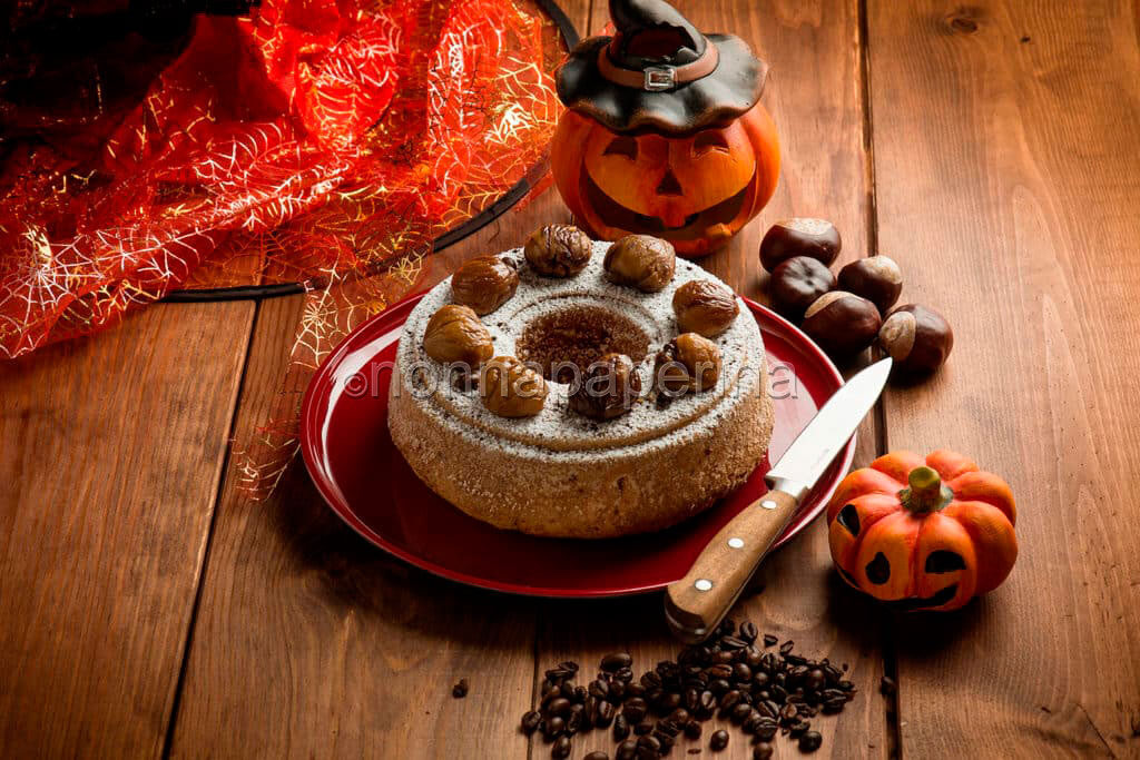 Ciambellone alle castagne: un dolcetto per halloween