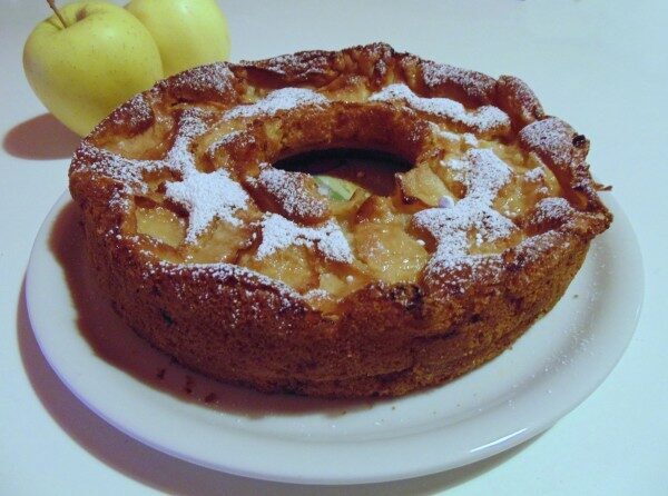 Ciambellone alle mele senza grassi