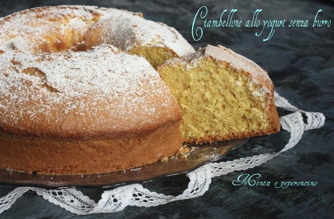 Ciambellone allo yogurt senza burro
