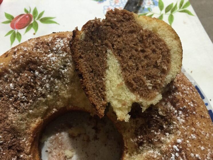 Ciambellone cacao e latte