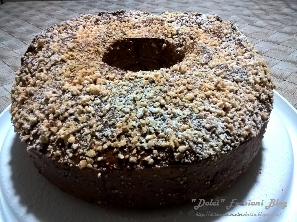 Ciambellone con cioccolato e nocciole di marco bianchi – mia variante