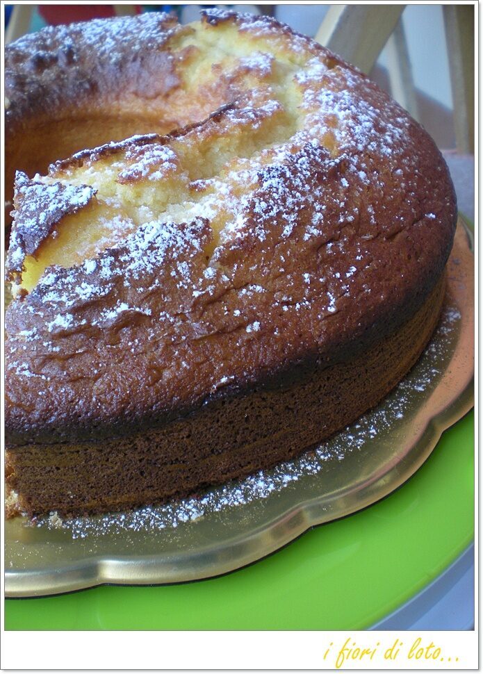 Ciambellone con la marmellata di limoni