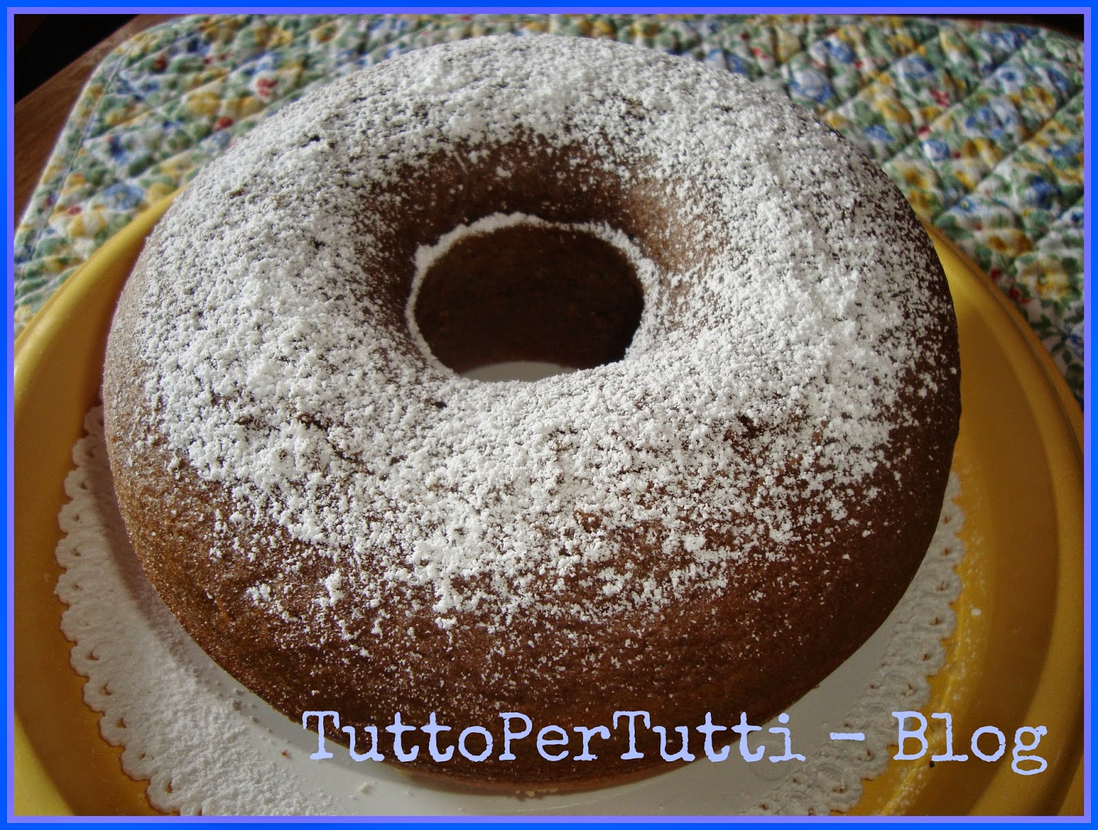 Ciambellone mokaccino