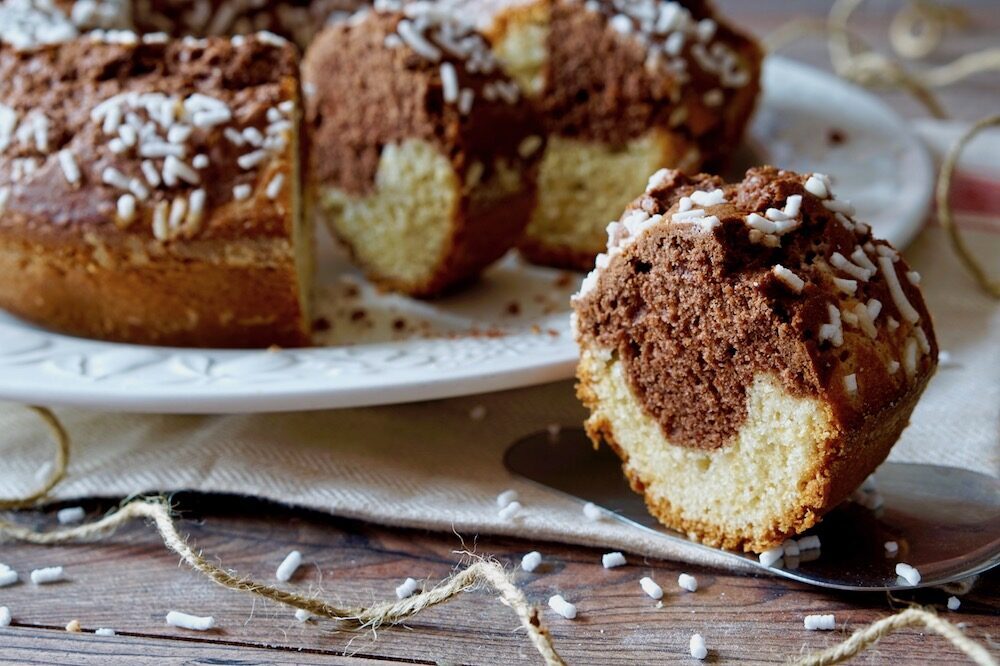 Ciambellone Panna e Cioccolato