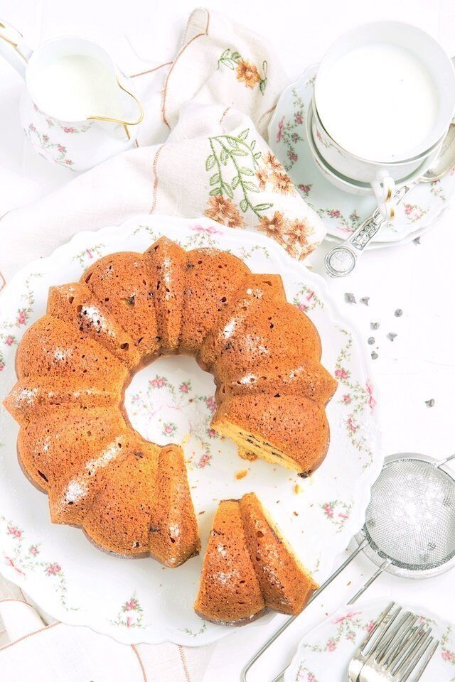 Ciambellone ricotta e mandorle ( soffice e nutriente!)