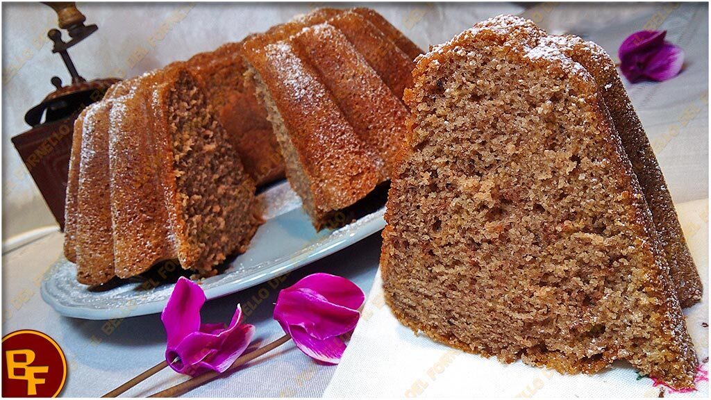 Ciambellone soffice al caffè e cacao