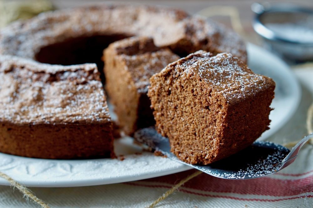 Ciambellone soffice al cioccolato