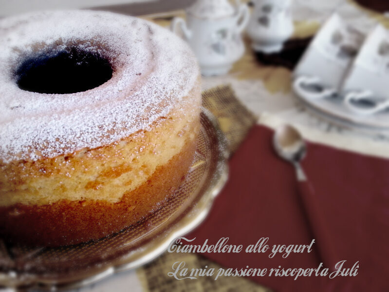 Ciambellone veloce allo yogurt