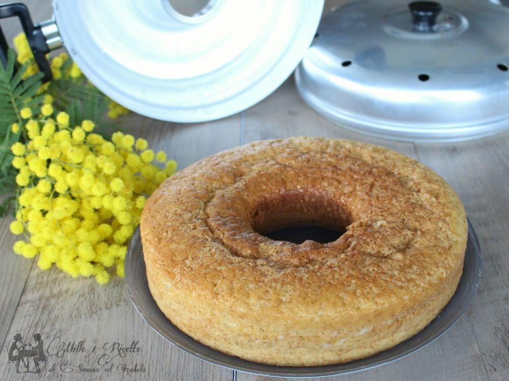 Ciambellone veloce, ricetta per fornetto versilia e forno classico