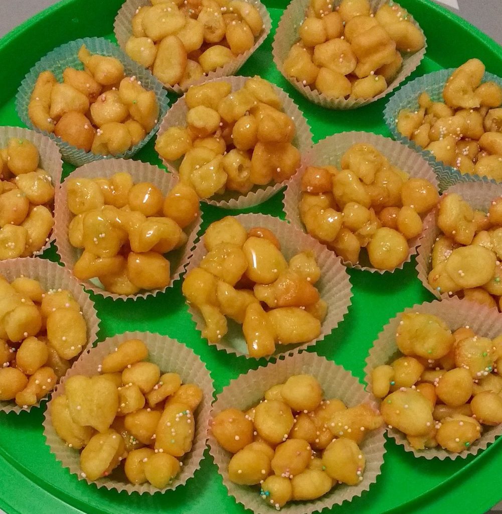 Ciciarelli o struffoli di carnevale