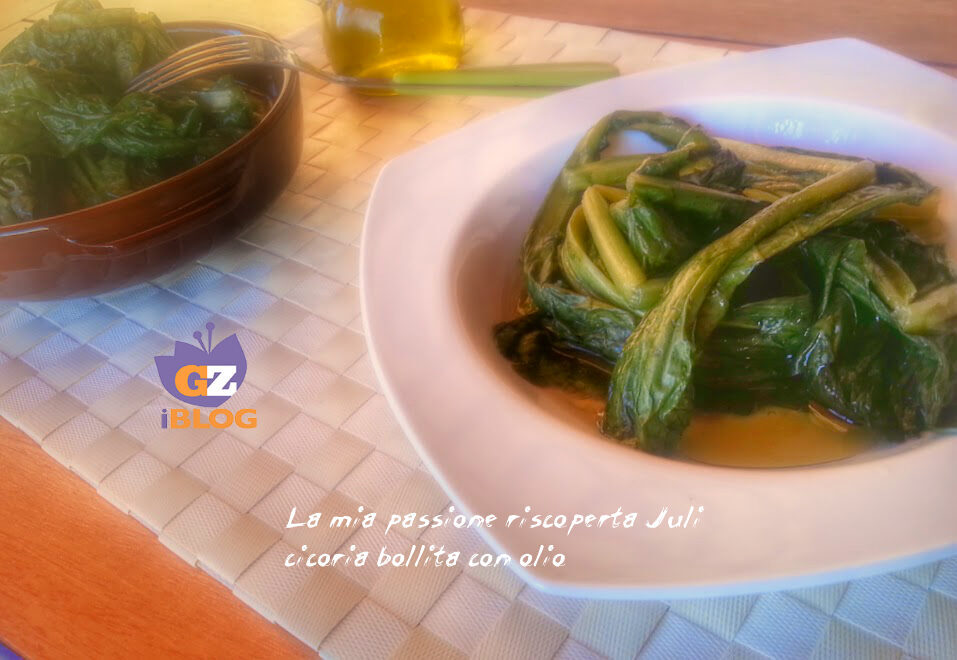 Cicoria bollita, semplice e veloce