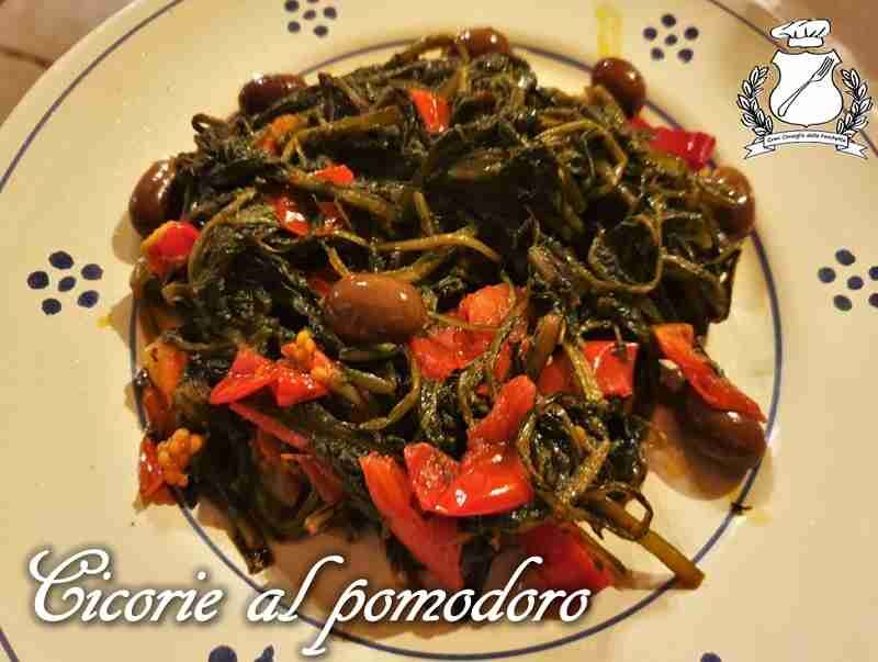Cicorie al pomodoro
