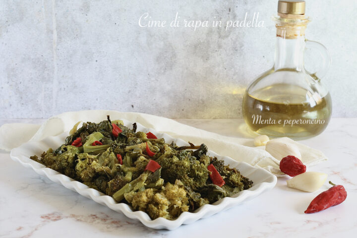 Cime di rapa in padella