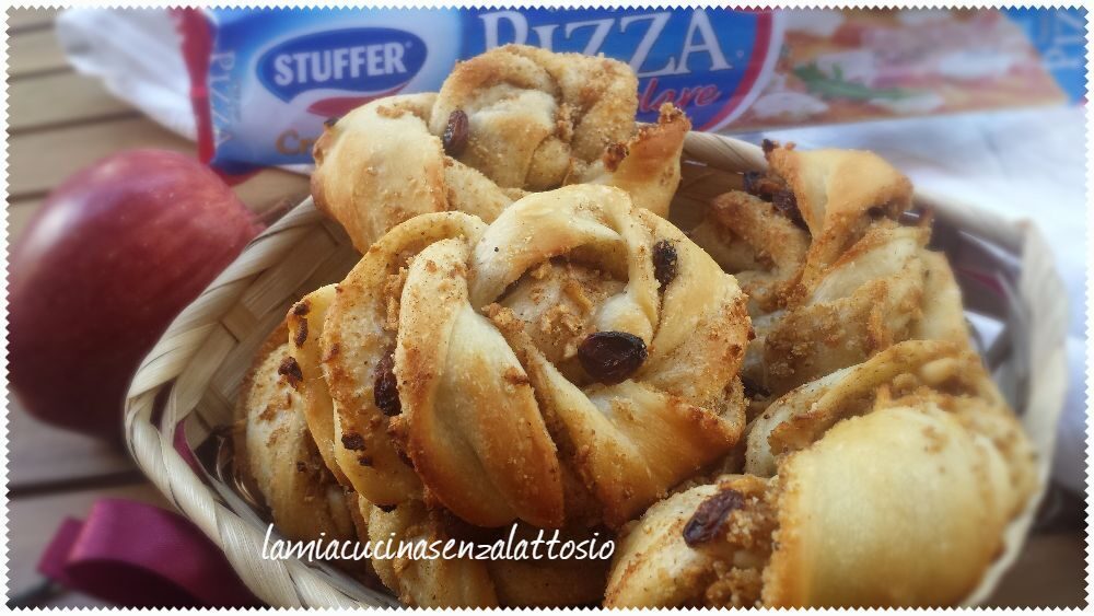 Cinnamon rolls alle mele – senza lattosio