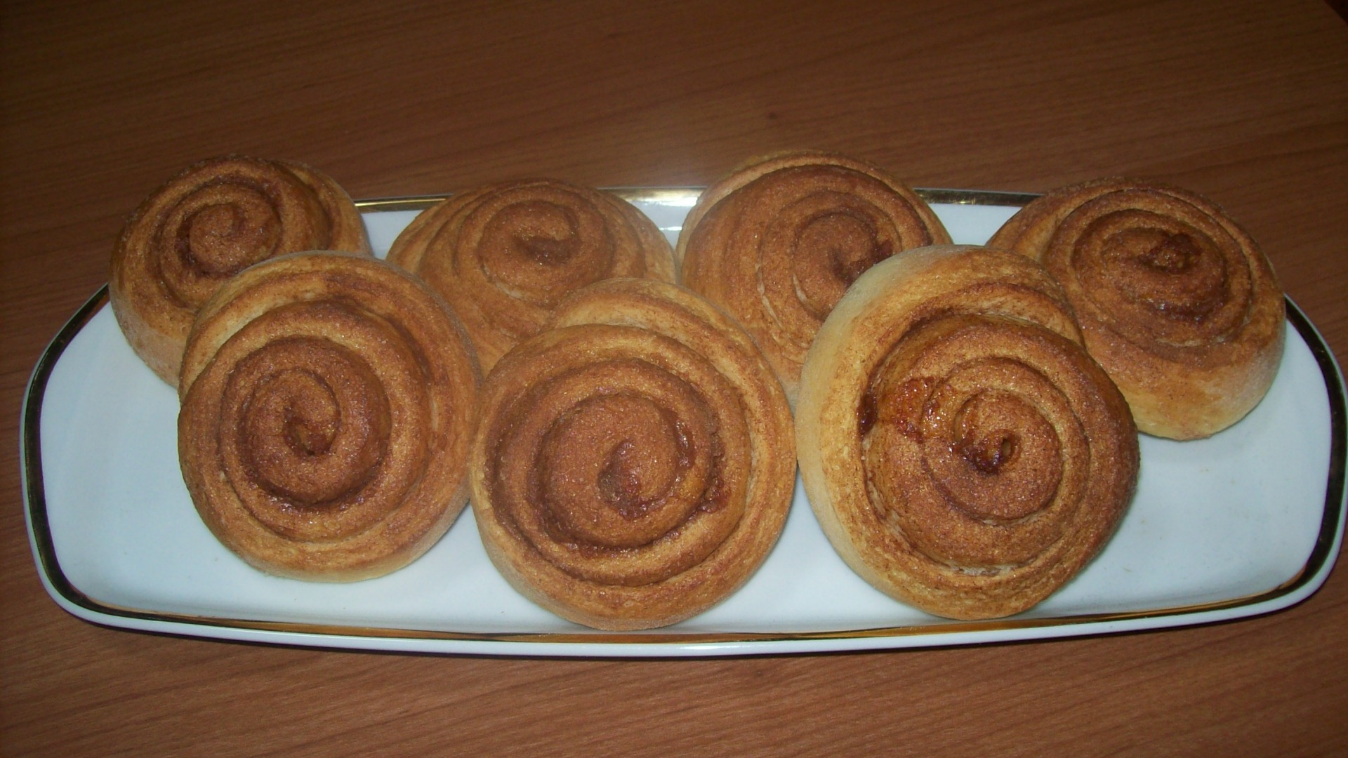 Cinnamon rolls (girelle alla cannella)