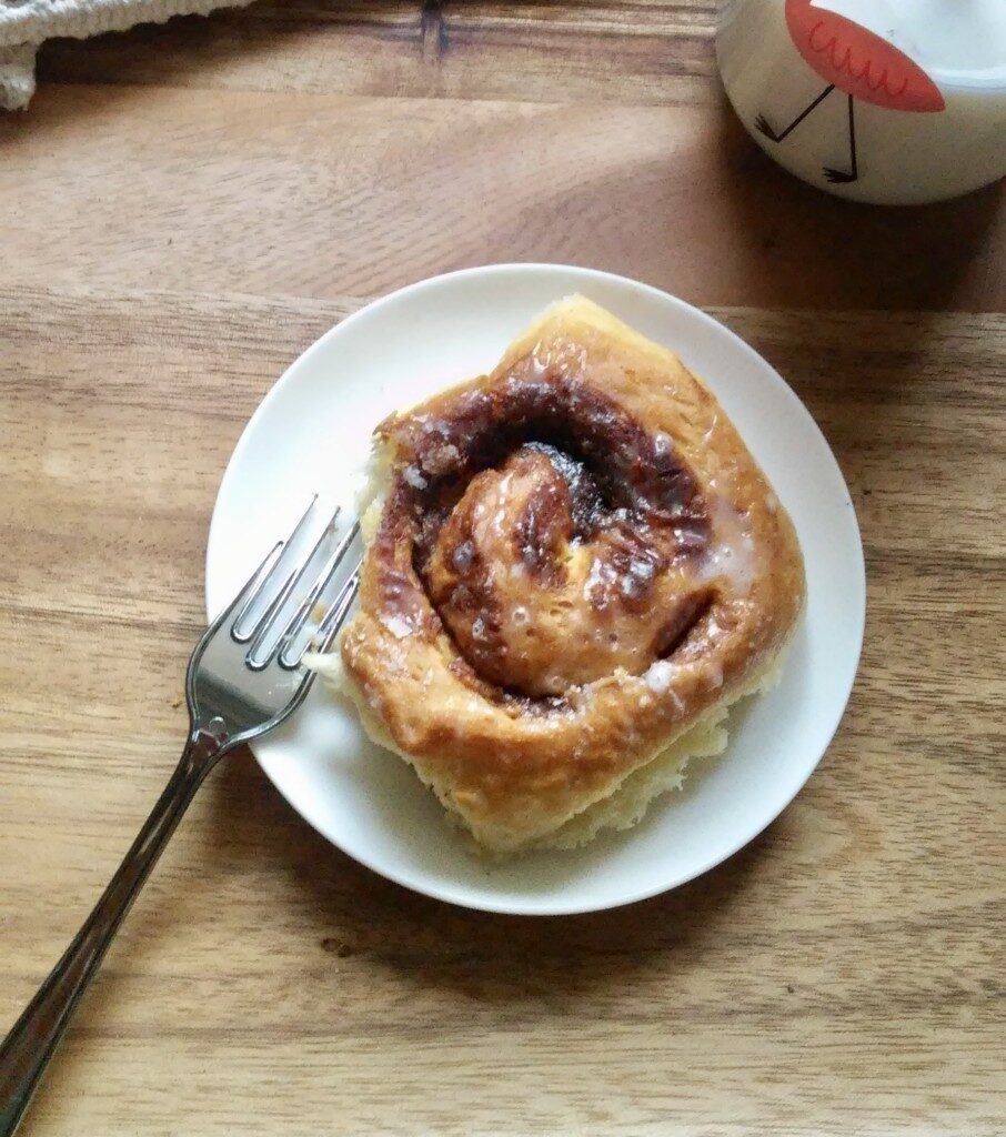 Cinnamon rolls per Natale