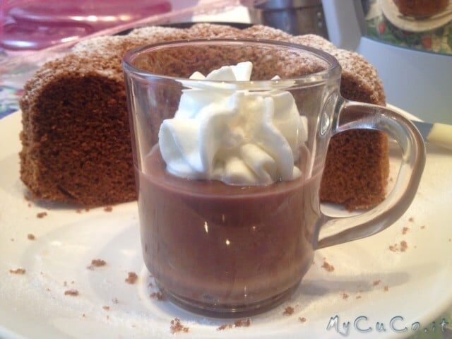 Cioccolata calda densa,preparato e uso