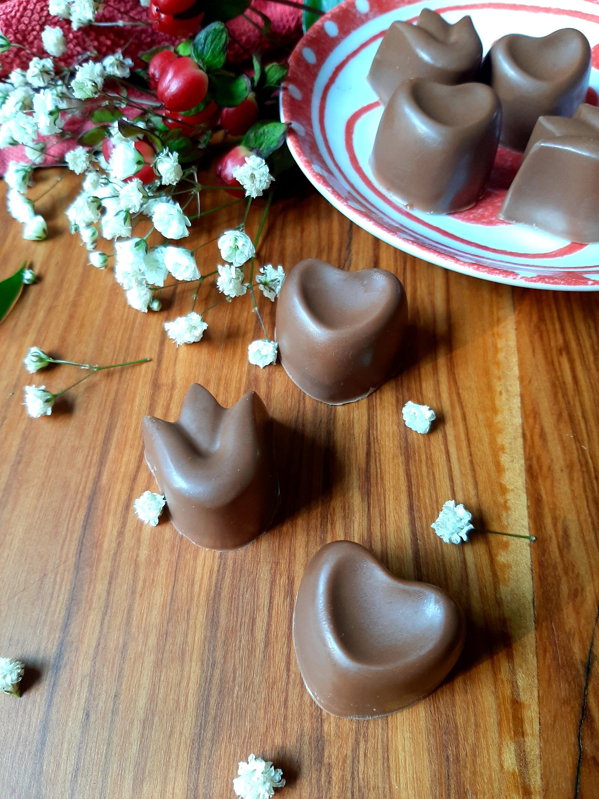 Cioccolatini al caramello salato