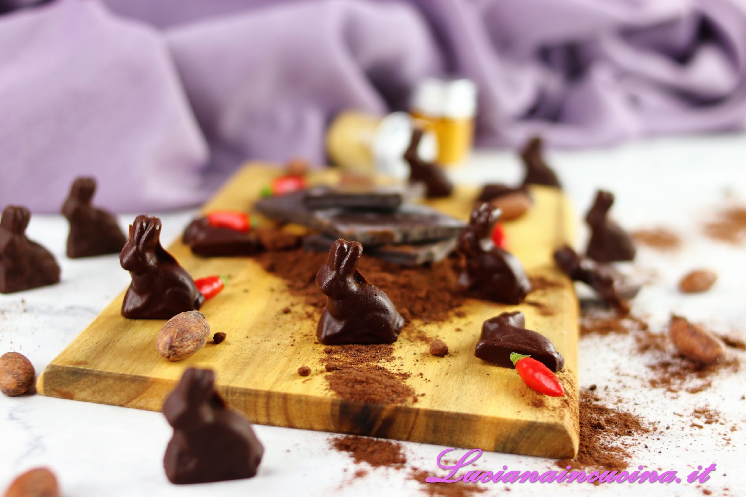 Cioccolatini al peperoncino