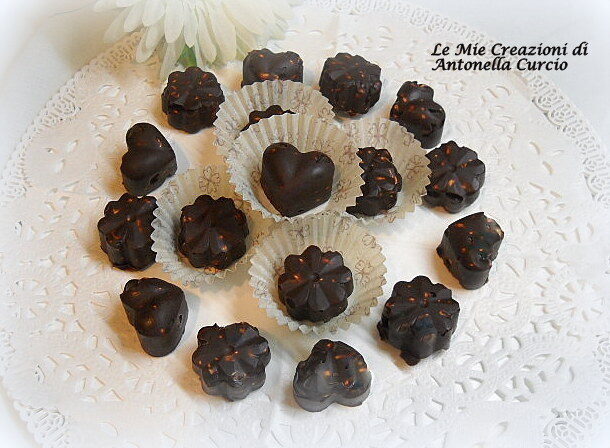 Cioccolatini al riso soffiato
