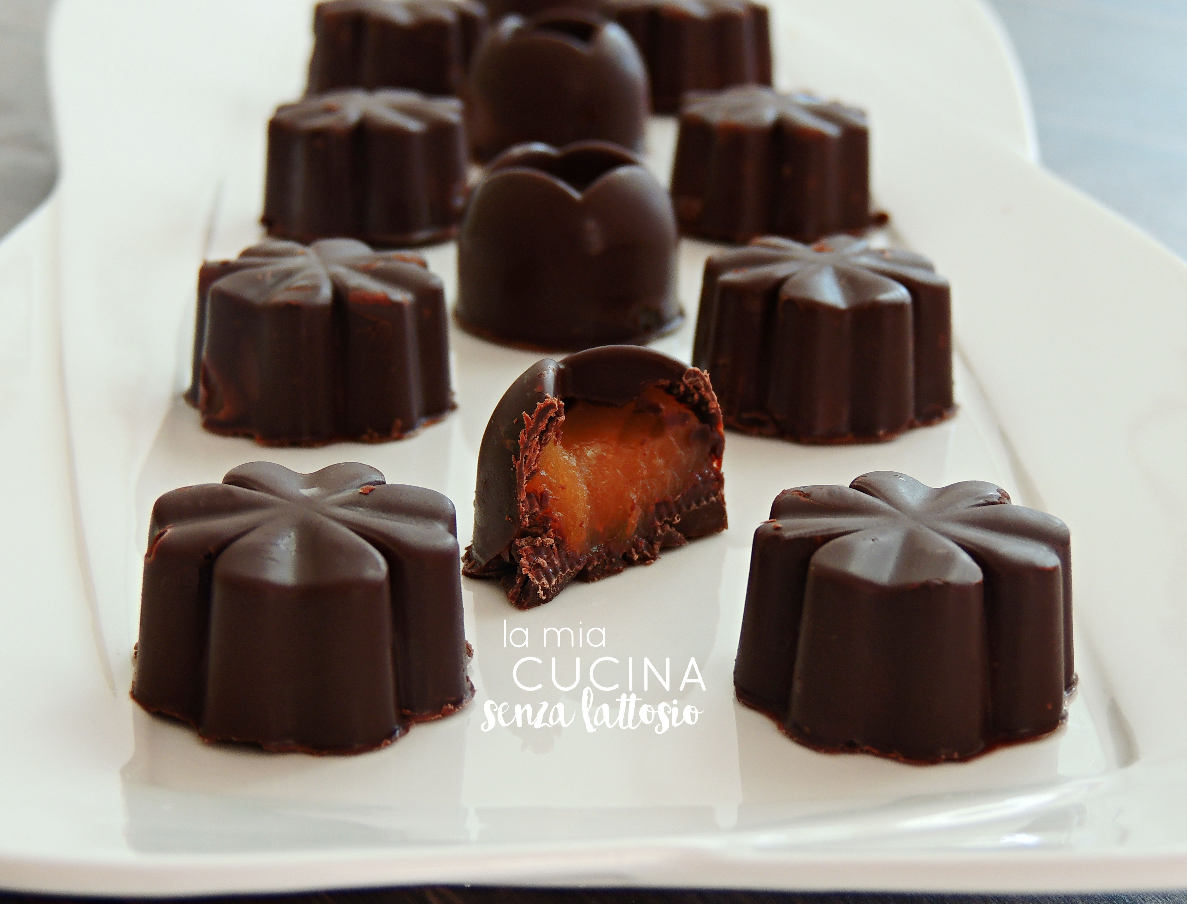 Cioccolatini all’arancia – senza lattosio