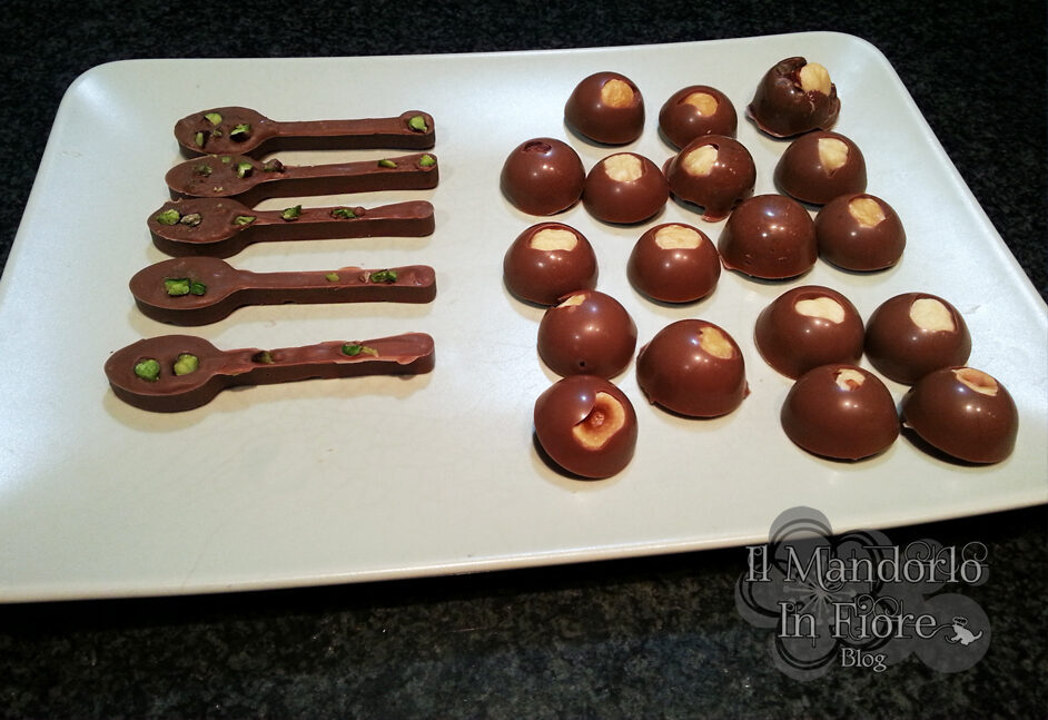 Cioccolatini nocciole e pistacchi