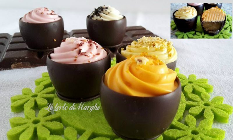 Cioccolatini ripieni al caramello e mascarpone