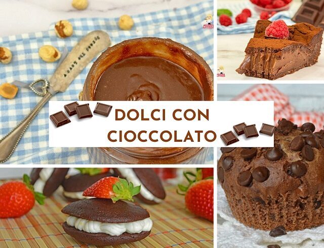 Cioccolato dolci facili e veloci