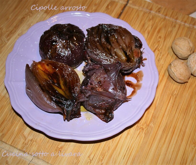 Cipolle arrosto vestite