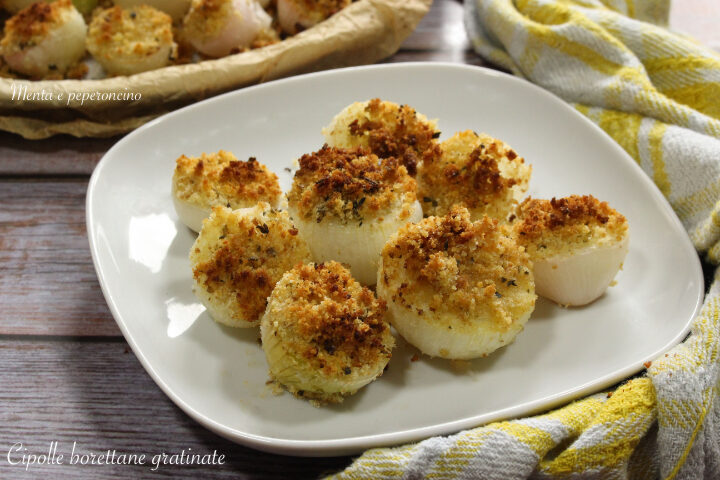 Cipolle borettane gratinate