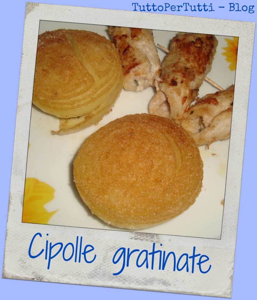 Cipolle gratinate