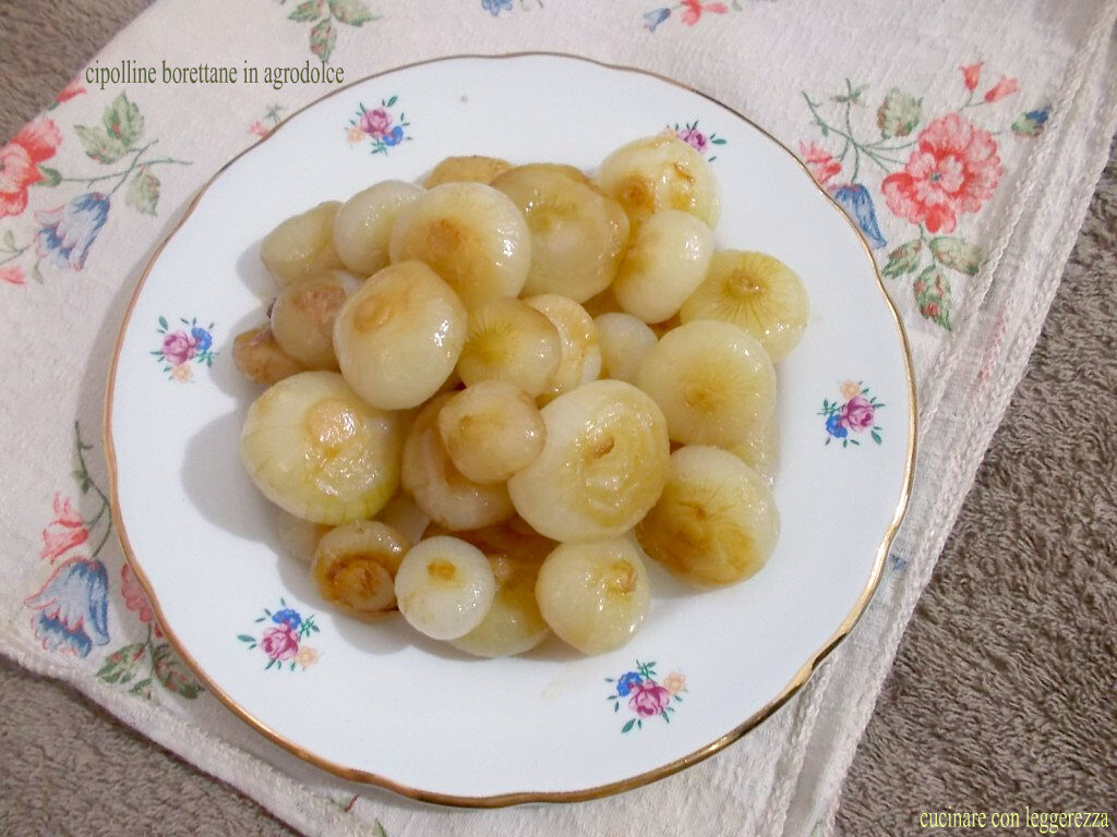 Cipolline borettane in agrodolce