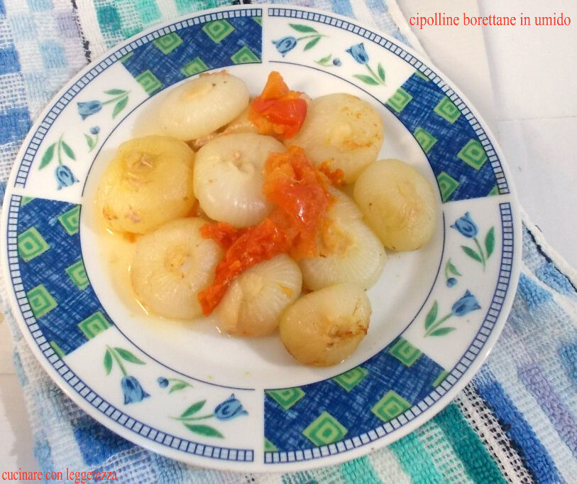 Cipolline borettane in umido