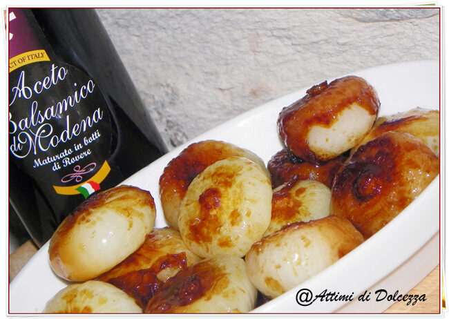 Cipolline in agrodolce al balsamico