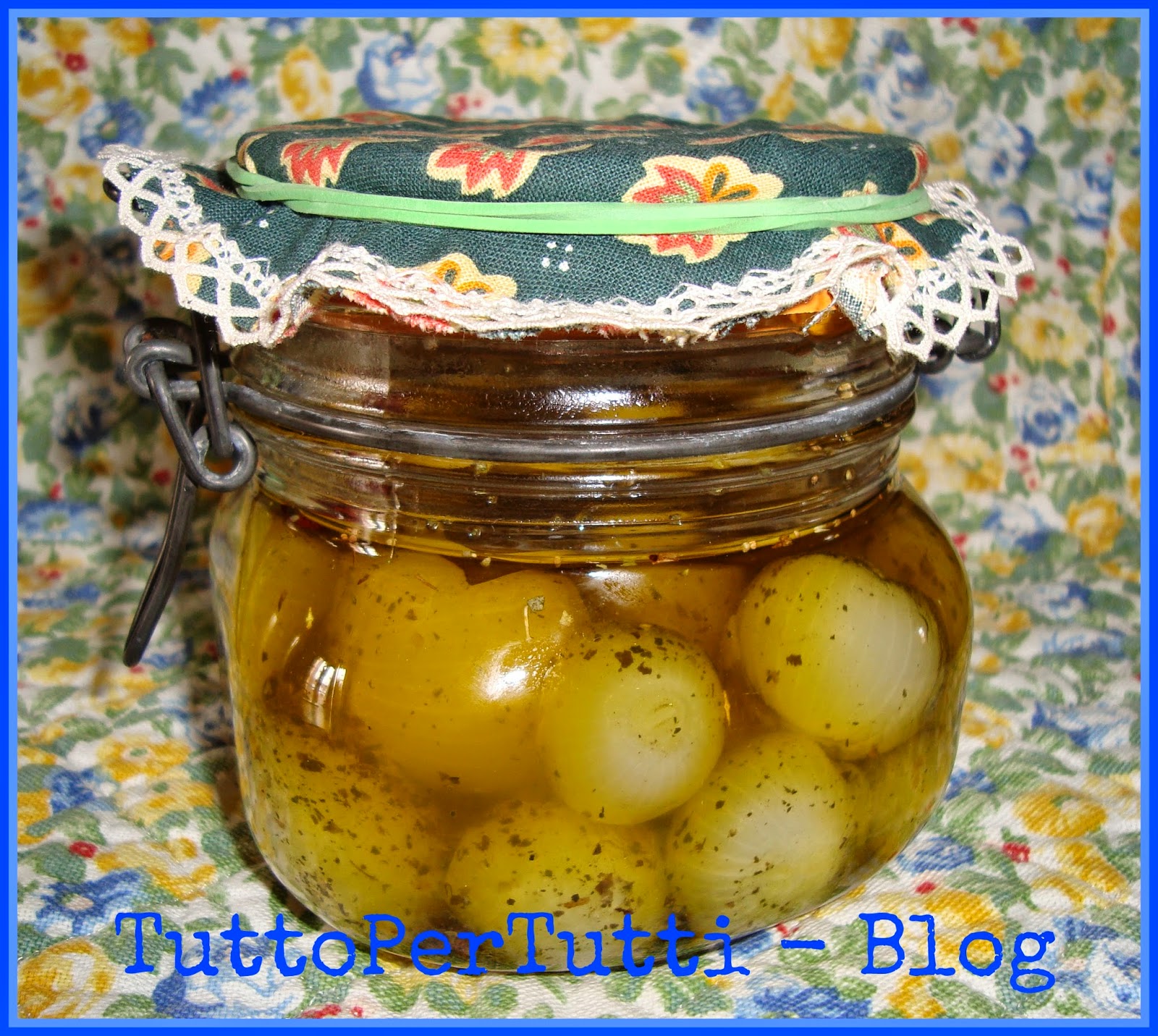 Cipolline sott’olio