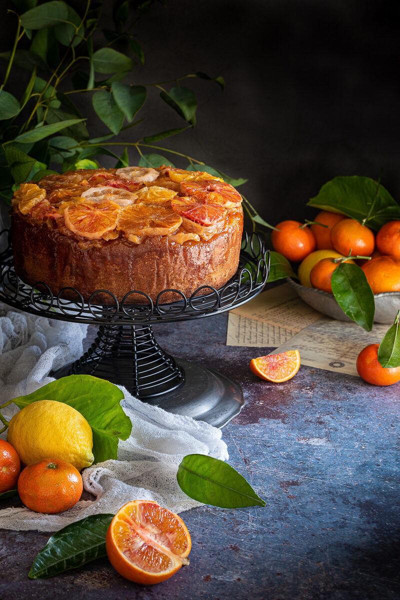 Citrus upside-down cake