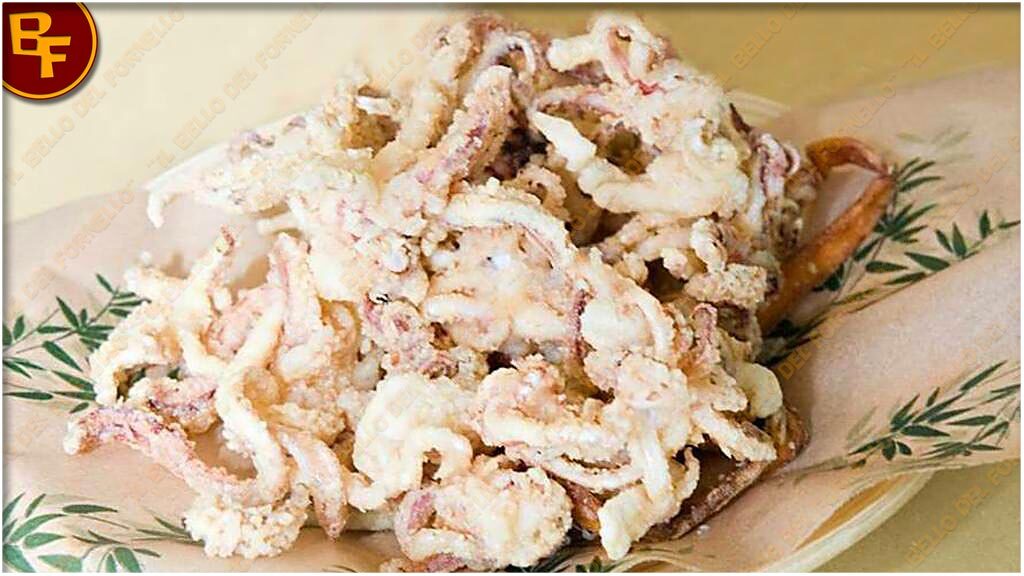 Ciuffi fritti di calamaretti