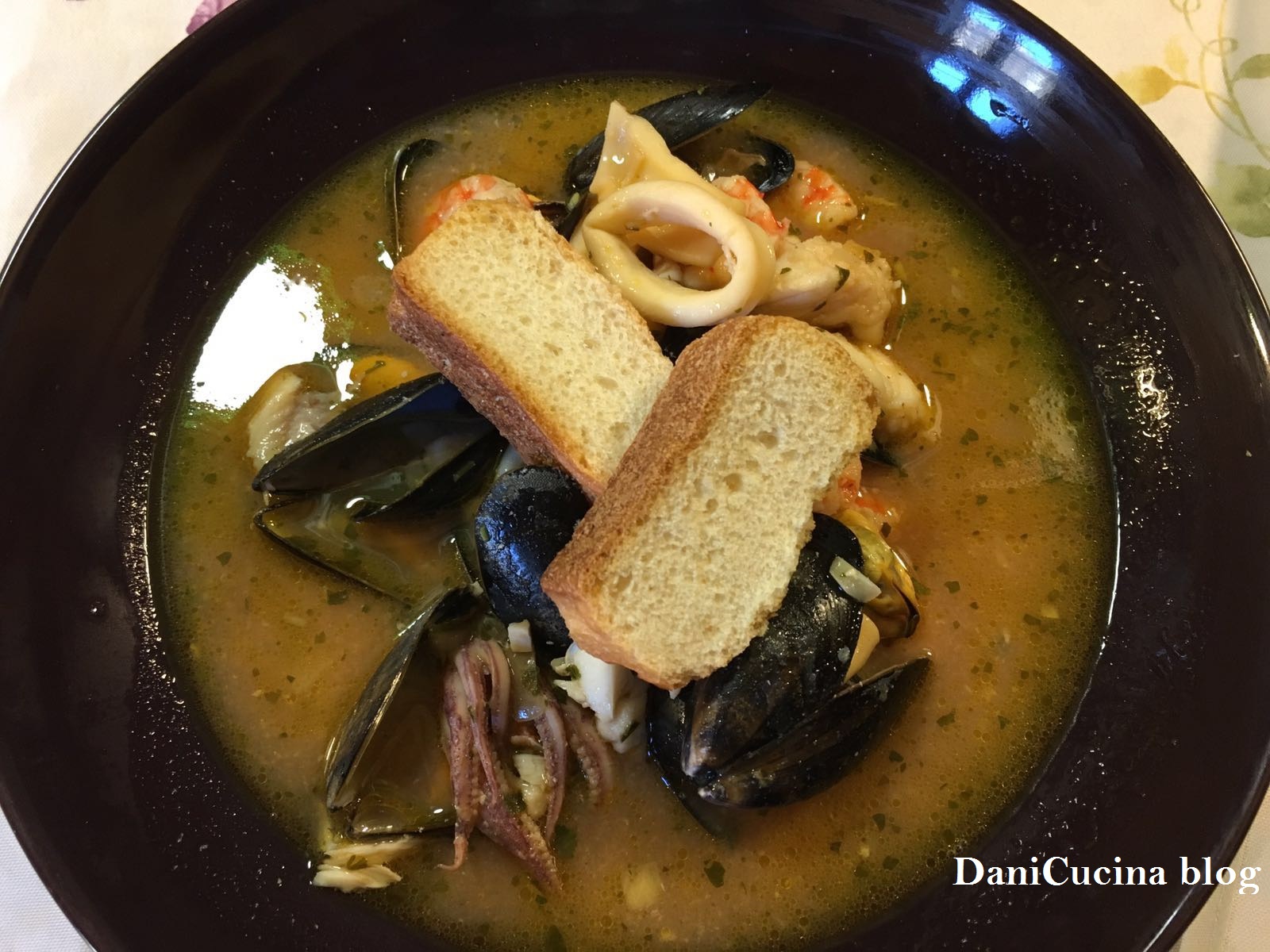 Ciupin – zuppa di pesce alla genovese