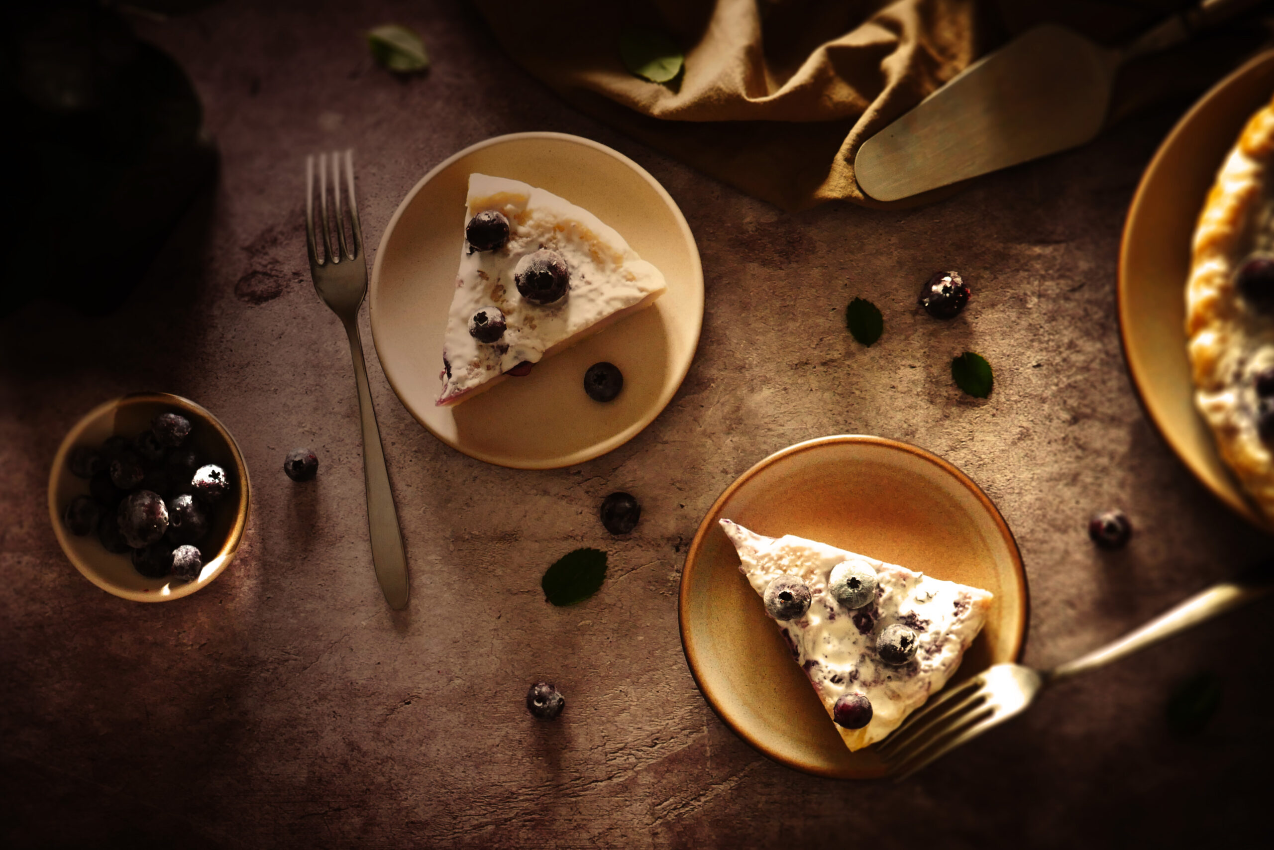 Clafoutis ai mirtilli