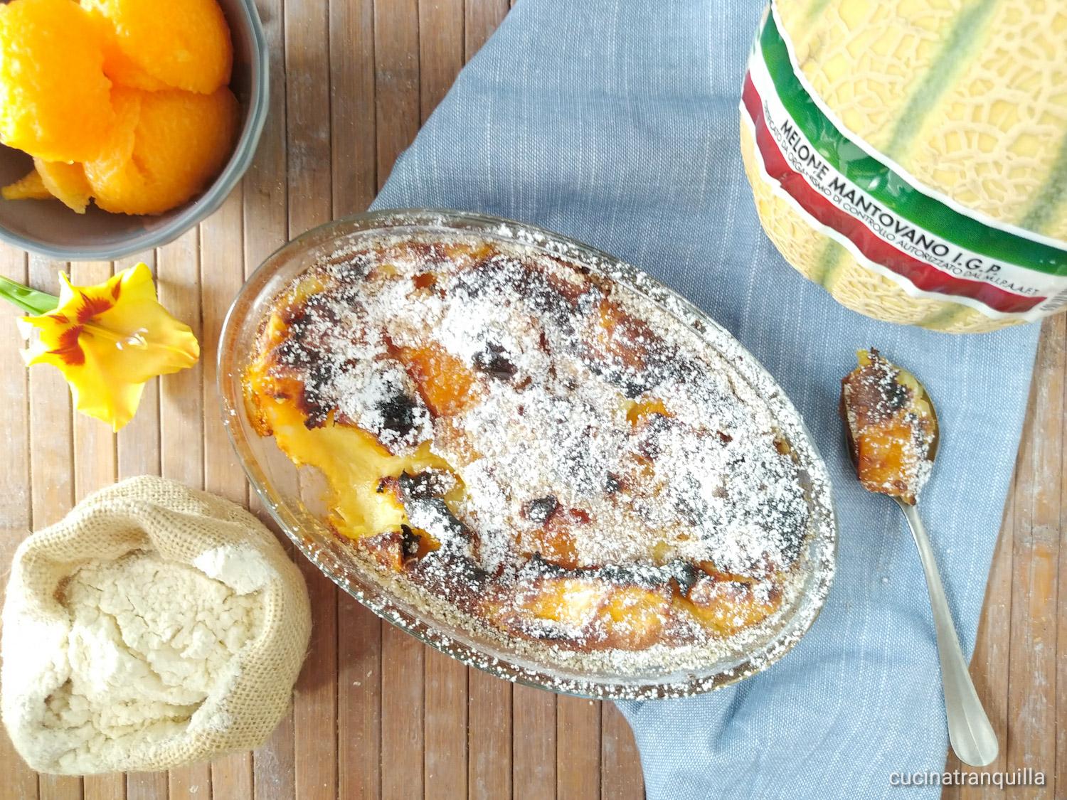 Clafoutis al melone