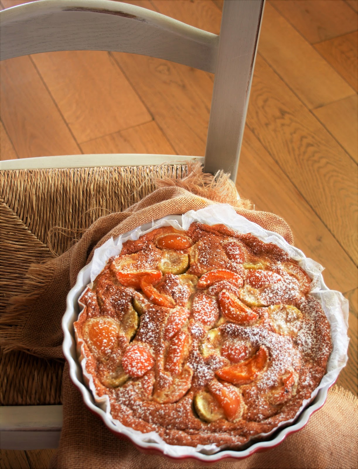 Clafoutis albicocche e fichi