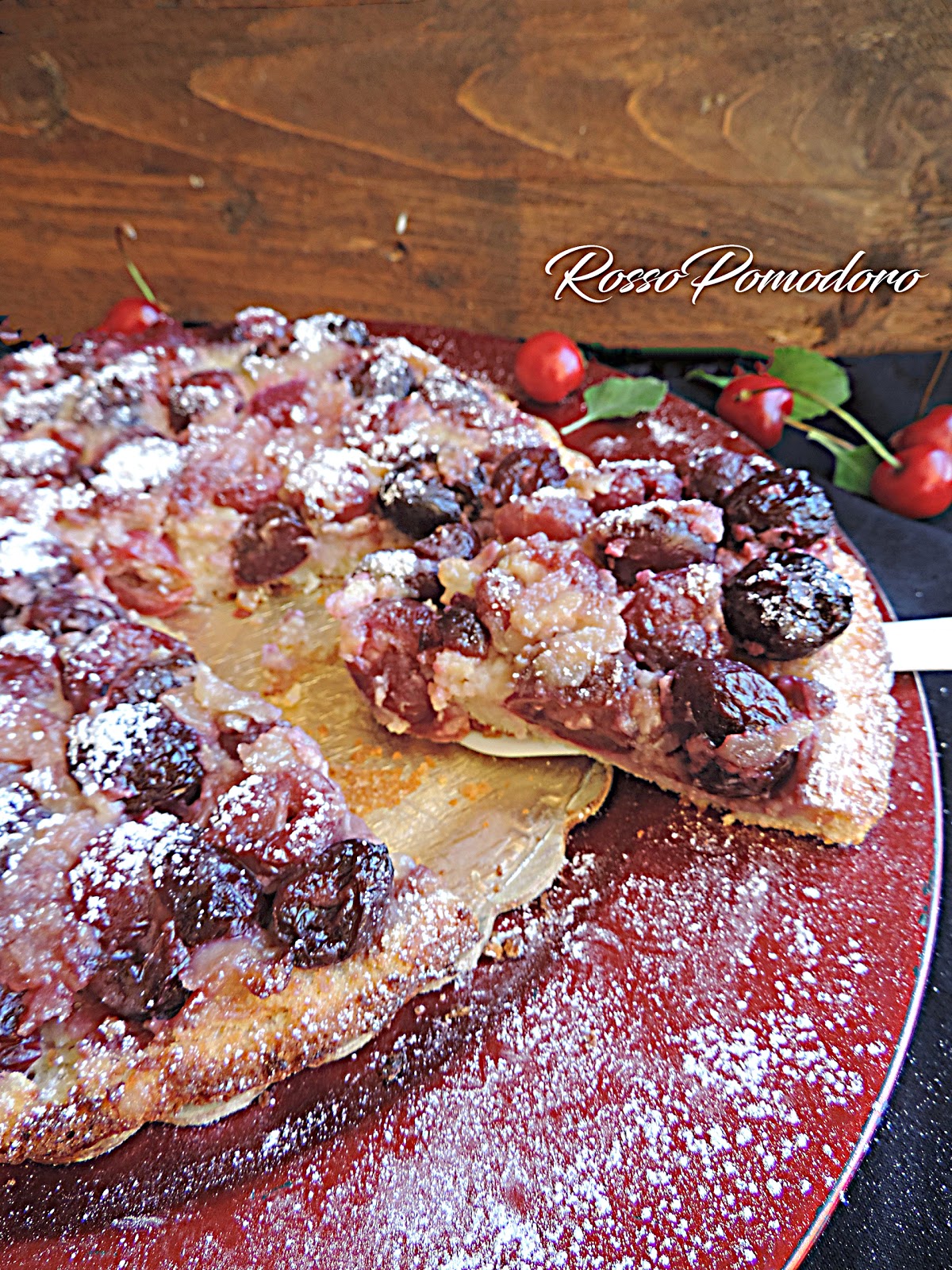Clafoutis alle ciliegie (senza burro)
