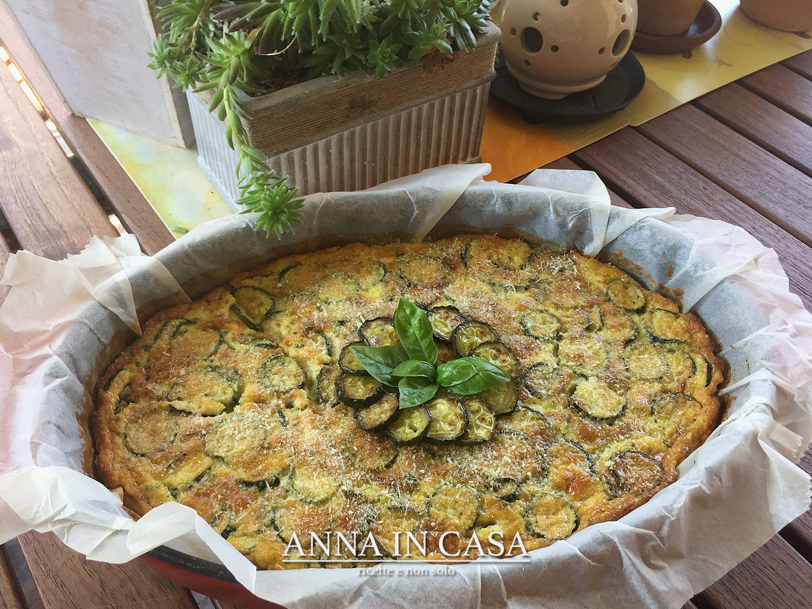 Clafoutis di zucchine