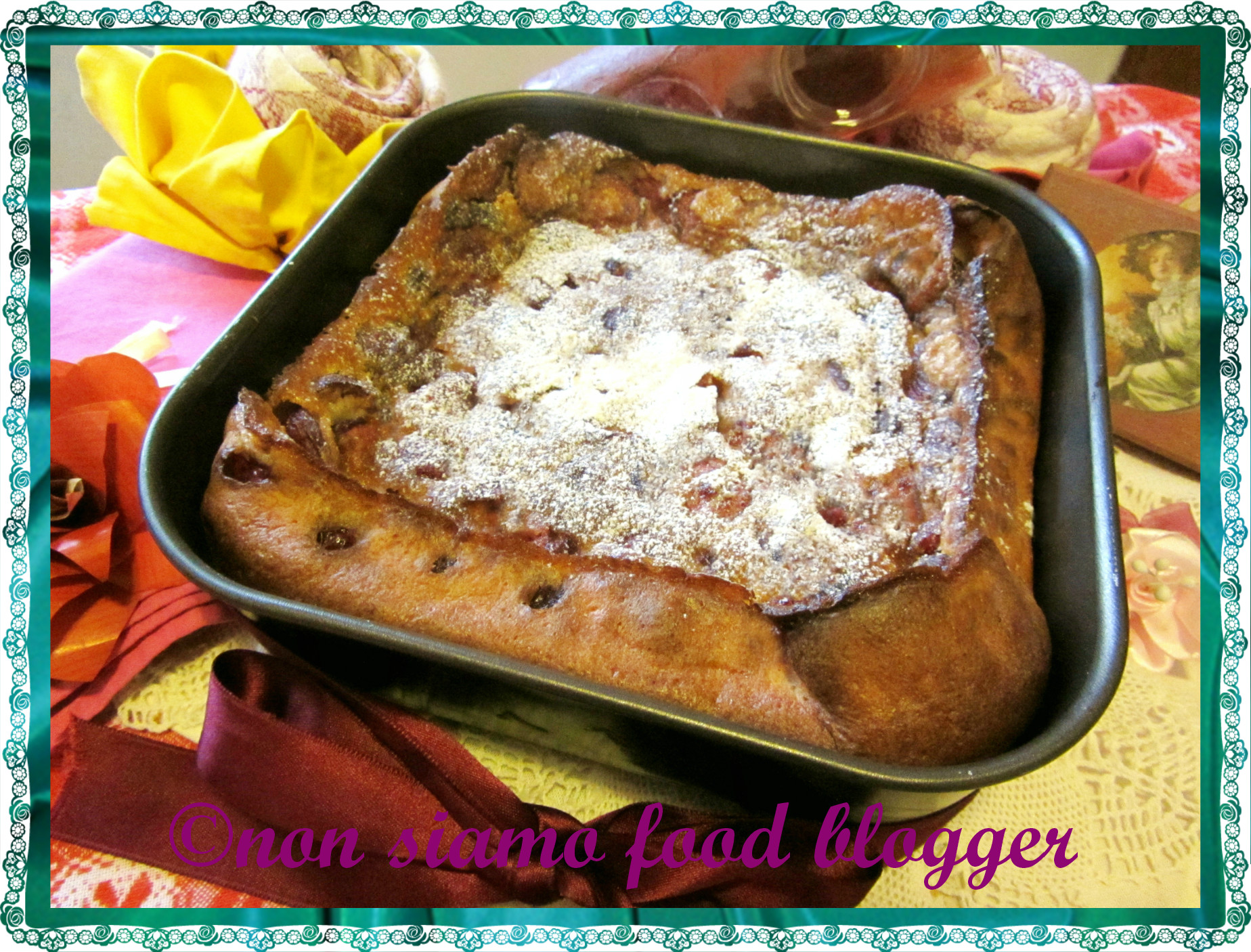 Clafoutis rustico alle ciliegie