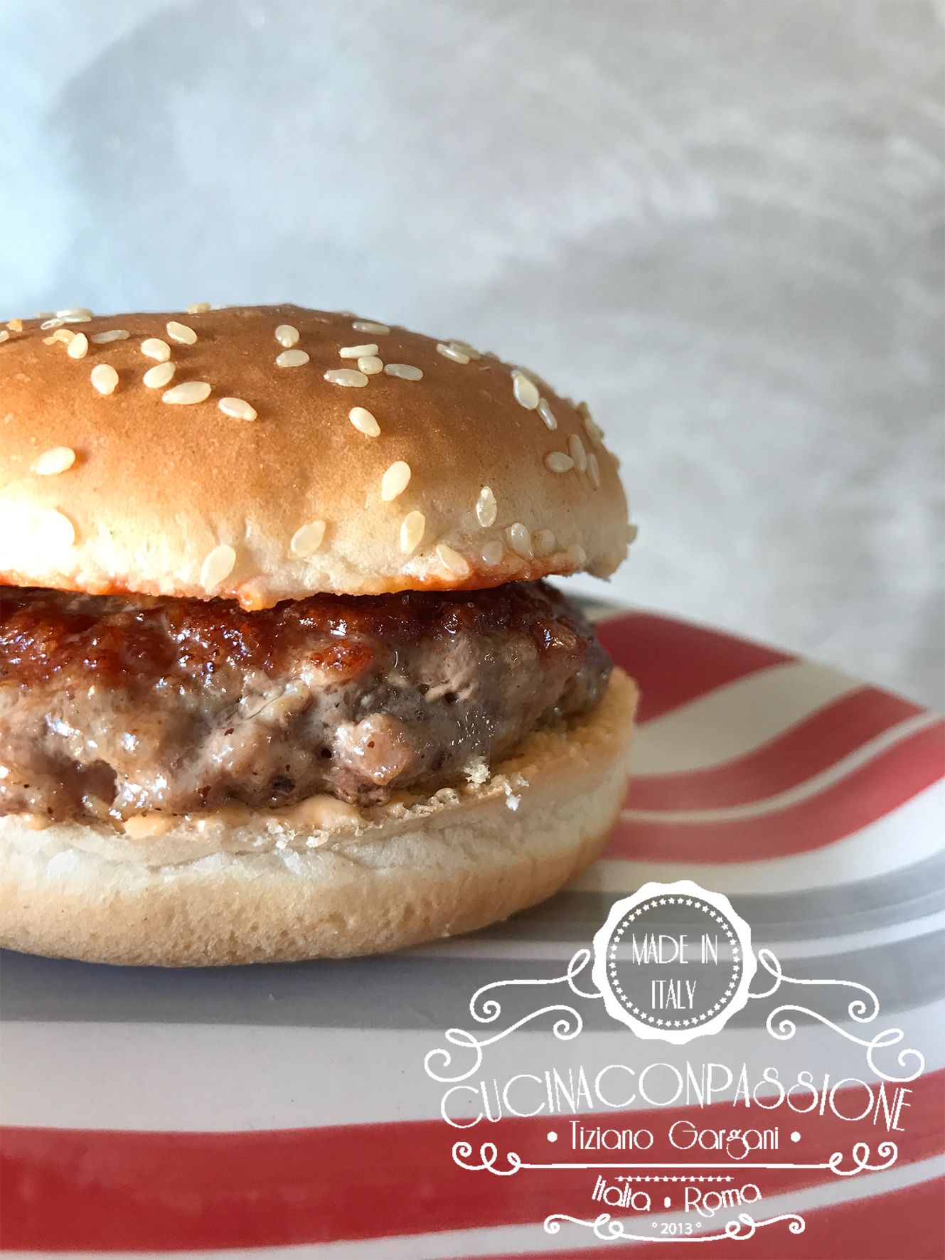 Classic hamburger