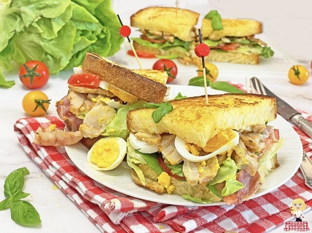 CLUB SANDWICH ricetta originale americana