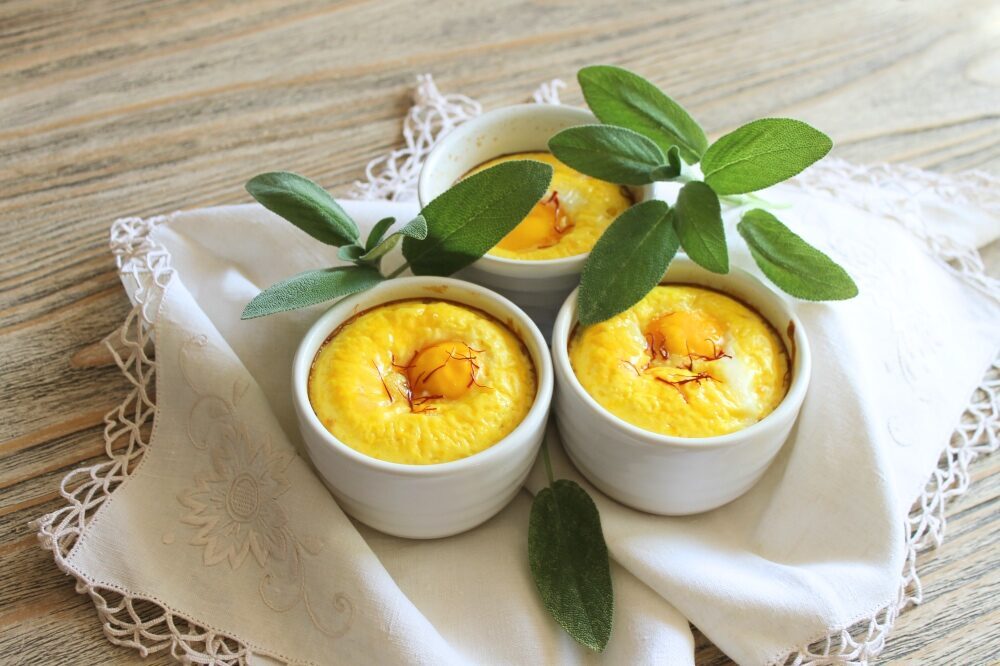 Cocotte allo zafferano
