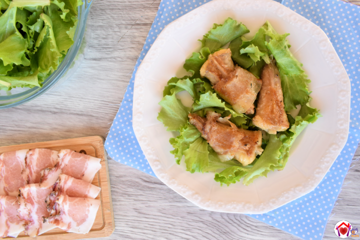 Coda di rospo bardata con pancetta