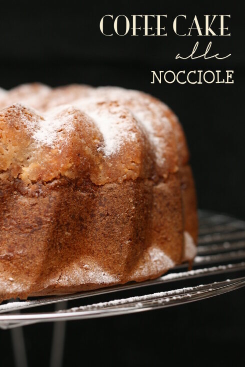 Coffee cake alle nocciole