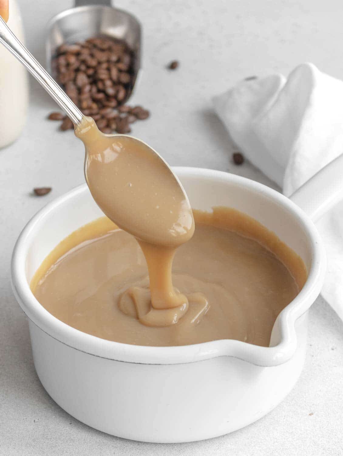 Coffee custard
